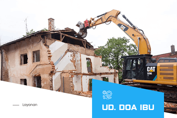 Layanan UD DOA IBU 8 Bongkaran Rumah Tua
